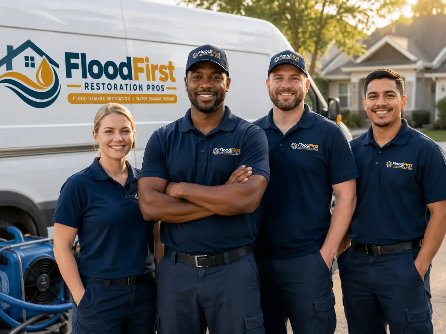 Flood Damage Restoration company in Belmont, CA